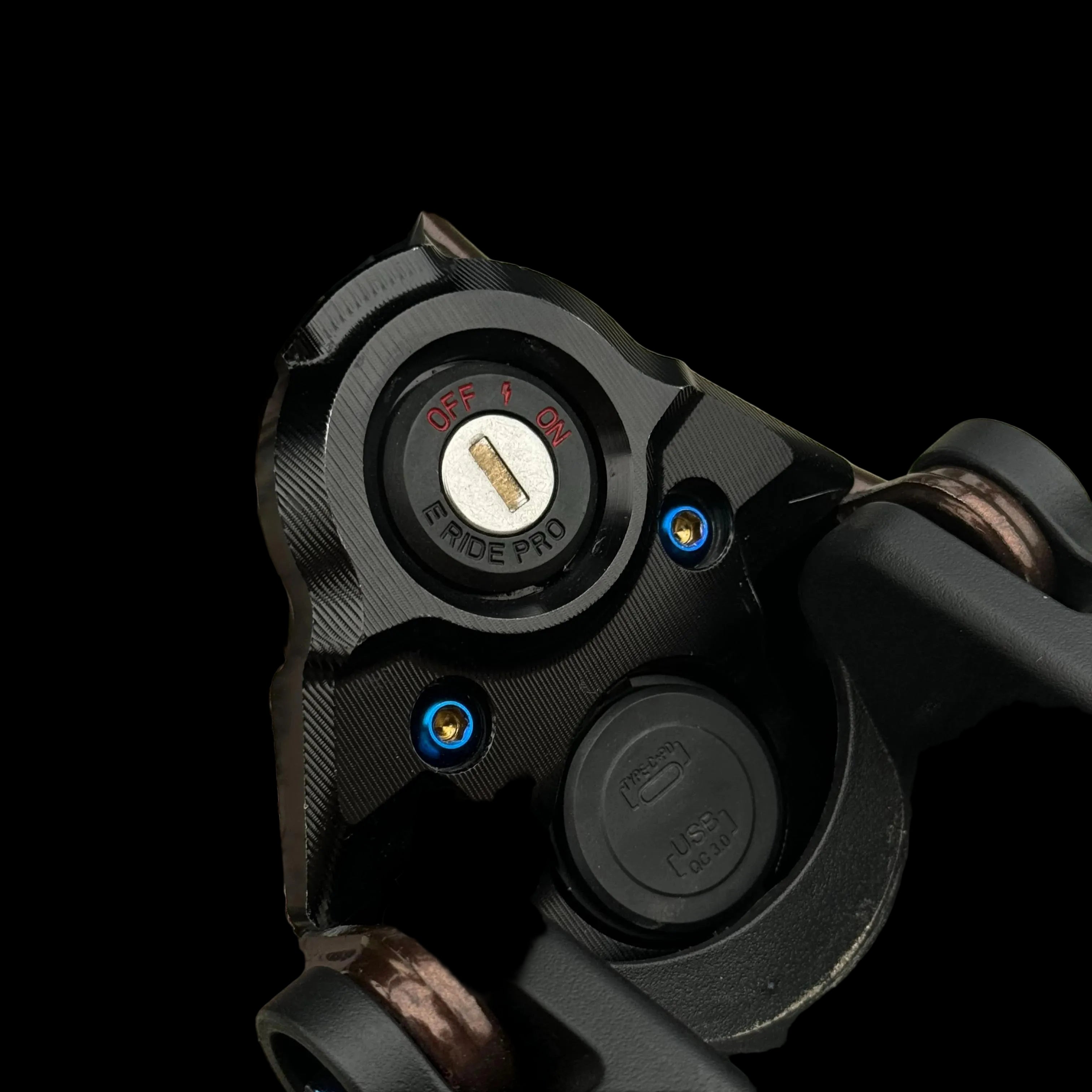 TITANIUM IGNITION COVER BOLTS - ERIDE PRO SS & SURRON LBX